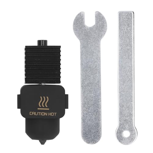 Hotend Kit gehärtete Stahldüse, hitzebeständige Silikonhülle für A1 Mini 3D-Drucker (0,8 mm) von RockVOQRN
