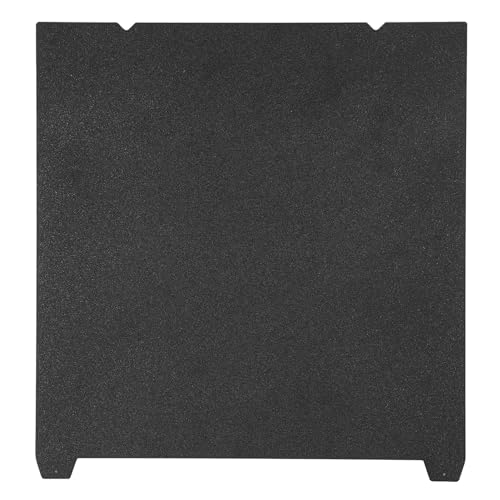 RockVOQRN PEI Bauplatte 315 x 310, doppelseitig, glatt, strukturiert, weiche 3D-Drucker-Plattform mit Schraubenpositionierungsloch von RockVOQRN