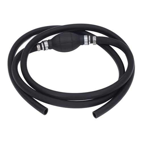 Siphon Handpumpe, multifunktional, manuelle Kraftstoffumfüllpumpe, Benzin-Flüssigkeitssauger, tragbar, einfach zu bedienen, NBR-Gummi (10 mm) von RockVOQRN