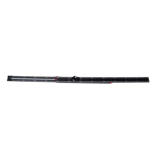 Winkel Square Ruler Aluminium Multifunktions T-type Mess-Typ schwarz 1200 mm von RockVOQRN