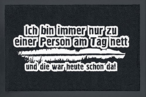 Ich Bin Nur zu Einer Person Nett von Rockbites Design