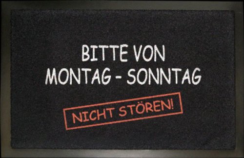 Montag Bis Sonntag Nicht Stören von Rockbites Design