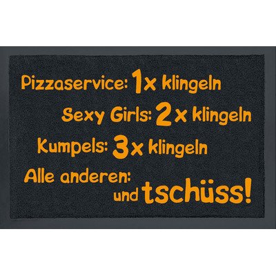 Pizzaservice: 1x Klingeln von Rockbites Design