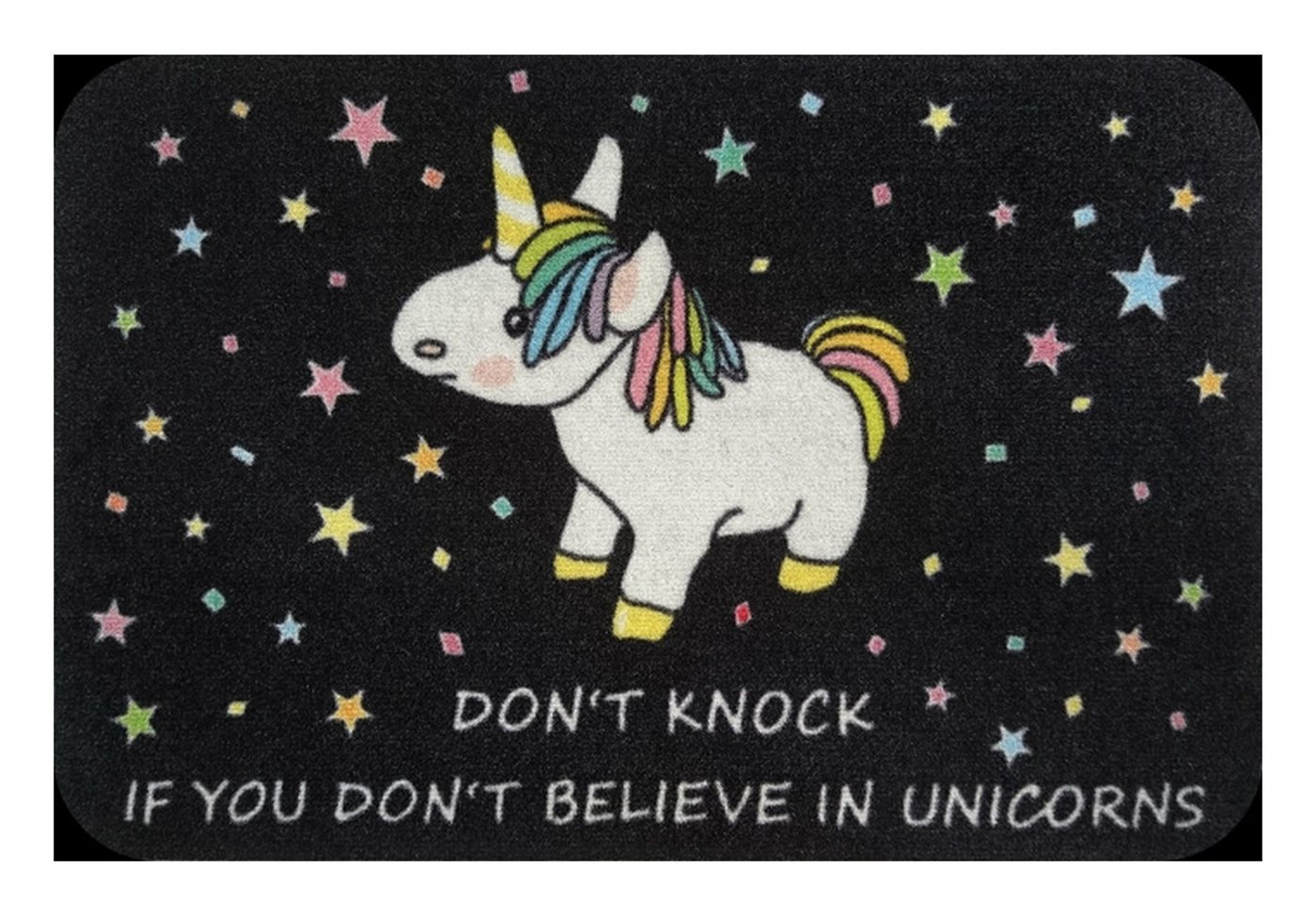 Rockbites Fußmatte Rockbites - Fußmatte Türmatte "Einhorn - Don't Knock ..." Bunt Nr. Rockbites Fußmatte Rockbites - Fußmatte Türmatte "Einhorn - Don't Knock ..." Bunt Nr. von Rockbites