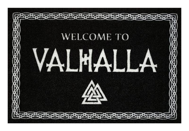 Rockbites Fußmatte Rockbites - Fußmatte Türmatte Fußabstreifer "VALHALLA" Schwarz Nr. Rockbites Fußmatte Rockbites - Fußmatte Türmatte Fußabstreifer "VALHALLA" Schwarz Nr. von Rockbites