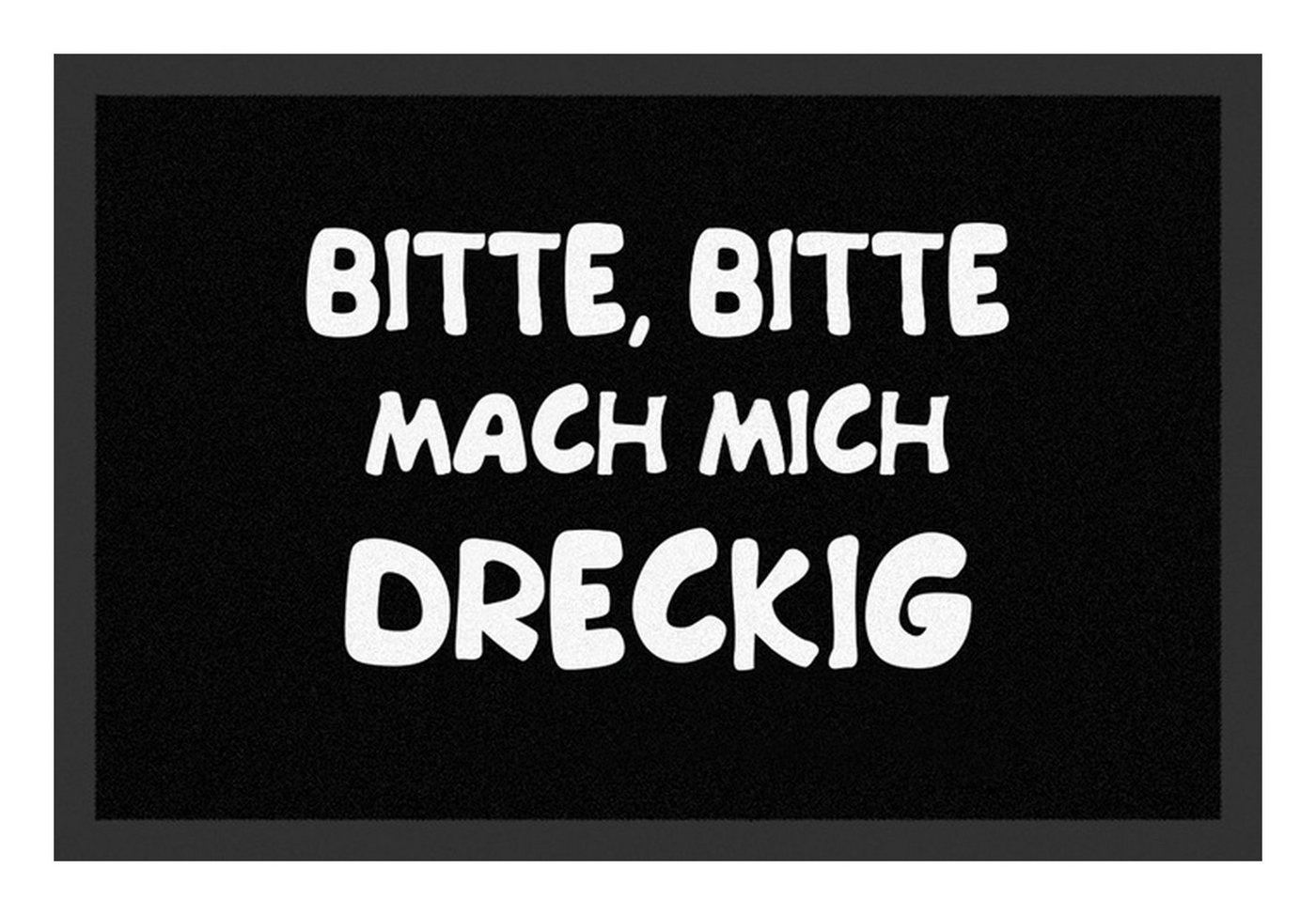 Rockbites Fußmatte Rockbites - Fußmatte Türmatte "Mach mich dreckig" Schwarz Nr. 42 Rockbites Fußmatte Rockbites - Fußmatte Türmatte "Mach mich dreckig" Schwarz Nr. 42 von Rockbites
