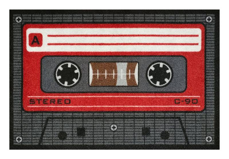 Rockbites Fußmatte Rockbites - Fußmatte Türmatte "Tape - Rot" Musikkassette Nr. 132 Rockbites Fußmatte Rockbites - Fußmatte Türmatte "Tape - Rot" Musikkassette Nr. 132 von Rockbites