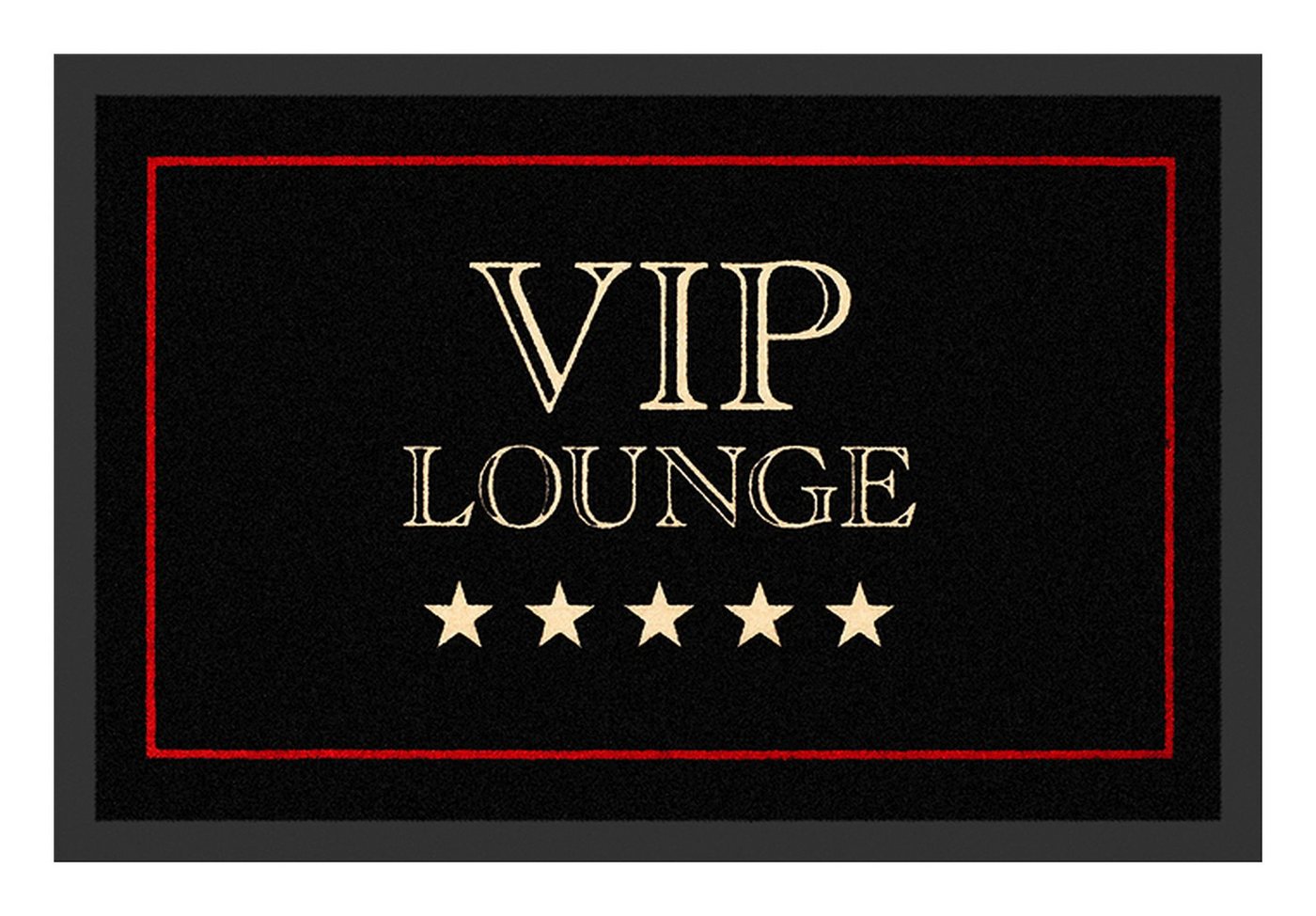 Rockbites Fußmatte Rockbites - Fußmatte Türmatte "VIP LOUNGE" Schwarz Nr. 71 (100508)* von Rockbites