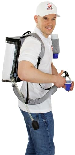 Bier Rucksack 5 Liter Getränke Rucksack (mit Pumpe) von Rocket Packs