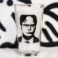 Bären. Rüben. Battlestar Galactica. "Das Büro" Pint Glas von RockiPaperScissors