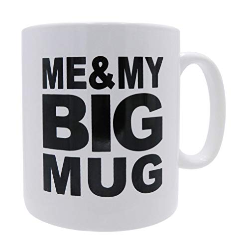 Große Kaffeetasse in Übergröße, 794 ml, extra groß für große Getränke, Büro-Schreibtisch-Dekoration, Geschenk, Kaffeeliebhaber, XL-Kaffeetasse, Wichteln (Me & My Big Tasse) von Rockin