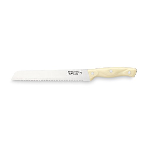 Rockingham Forge RF ESSENTIALS 8139 Serie Brotmesser aus Edelstahl – 8“ Klinge mit Wellenschliff und elfenbeinfarben Griff Rockingham Forge RF ESSENTIALS 8139 Serie Brotmesser aus Edelstahl – 8“ Klinge mit Wellenschliff und elfenbeinfarben Griff von Rockingham Forge