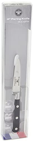 Rockingham Forge FRF 10cm Officemesser, vollständig geschmiedet, Griff aus Pakkaholz Schwarz 9009PA von Rockingham Forge