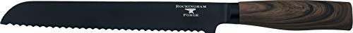 Rockingham Forge Forester Series 8” Brotmesser mit Wellenschliff – Klinge aus Edelstahl mit einer Schwarzoxid Beschichtung, ergonomischer Griff aus Holz Rockingham Forge Forester Series 8” Brotmesser mit Wellenschliff – Klinge aus Edelstahl mit einer Schwarzoxid Beschichtung, ergonomischer Griff aus Holz von Rockingham Forge