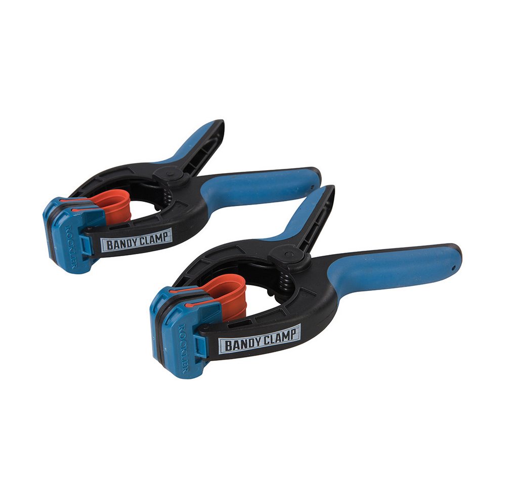 Rockler Zwinge 2 x Leimzwingen mit Spannband aus Gummi Größe L von Rockler