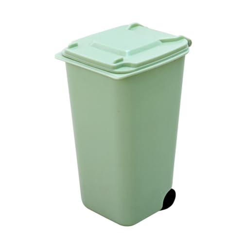 Rockreyoa Mini Mülleimer Tischmülleimer mit Deckel Schreibtisch Papierkorb Abfalleimer Deckel Abfallbehälter Kleine Mülltonne für Badezimmer, Küchen, Home Offices, Dorm Zimmer Grün 2 Stück Rockreyoa Mini Mülleimer Tischmülleimer mit Deckel Schreibtisch Papierkorb Abfalleimer Deckel Abfallbehälter Kleine Mülltonne für Badezimmer, Küchen, Home Offices, Dorm Zimmer Grün 2 Stück von Rockreyoa