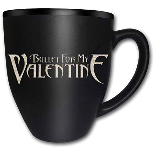 Bullet For My Valentine Logo Matt BFMV Tasse, Schwarz, 13 x 12 cm von Bullet For My Valentine