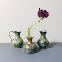Vase, 3Er Set, Mcm, Mid Century Living von RocksAndRabbits