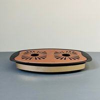 Vintage Kupfer Warmhalteplatte Untersetzer, Mid Century Art Deco Teekannenwärmer Vintage Kupfer Warmhalteplatte Untersetzer, Mid Century Art Deco Teekannenwärmer von RocksAndRabbits
