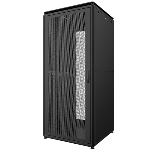 Rockstable 42HE 19 Zoll 800x800x2027mm (BxTxH) Serverschrank | Netzwerkschrank perforierte Tür - Premium Line von Rockstable