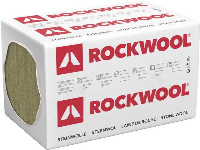 Rockwool Dämmplatte Tegarock L Steinwolle WLG 035 1000 x 600 x 140 mm von Rockwool Mineral