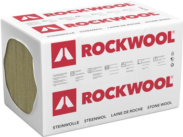 Rockwool Dämmplatte Tegarock L Steinwolle WLG 035 1000 x 600 x 200 mm von Rockwool Mineral
