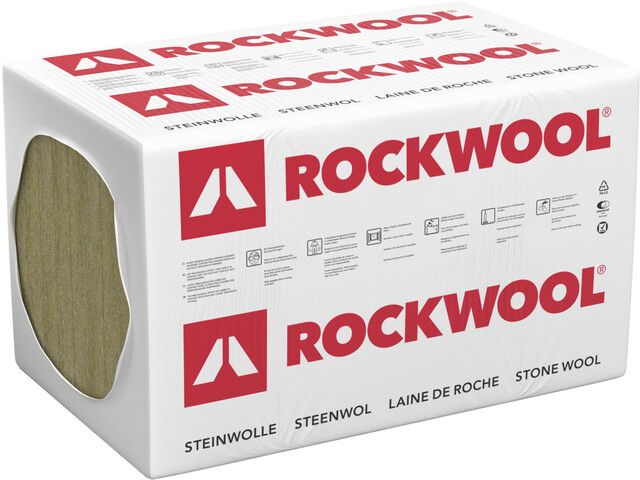 Rockwool Dämmplatte Tegarock Steinwolle WLG 035 1000 x 600 x 120 mm von Rockwool Mineral