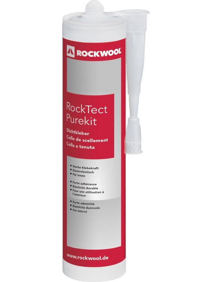 Rockwool Mineral Dämmstoffdübel Rockwool Dichtkleber RockTect Purekit 310 ml Rockwool Mineral Dämmstoffdübel Rockwool Dichtkleber RockTect Purekit 310 ml von Rockwool Mineral