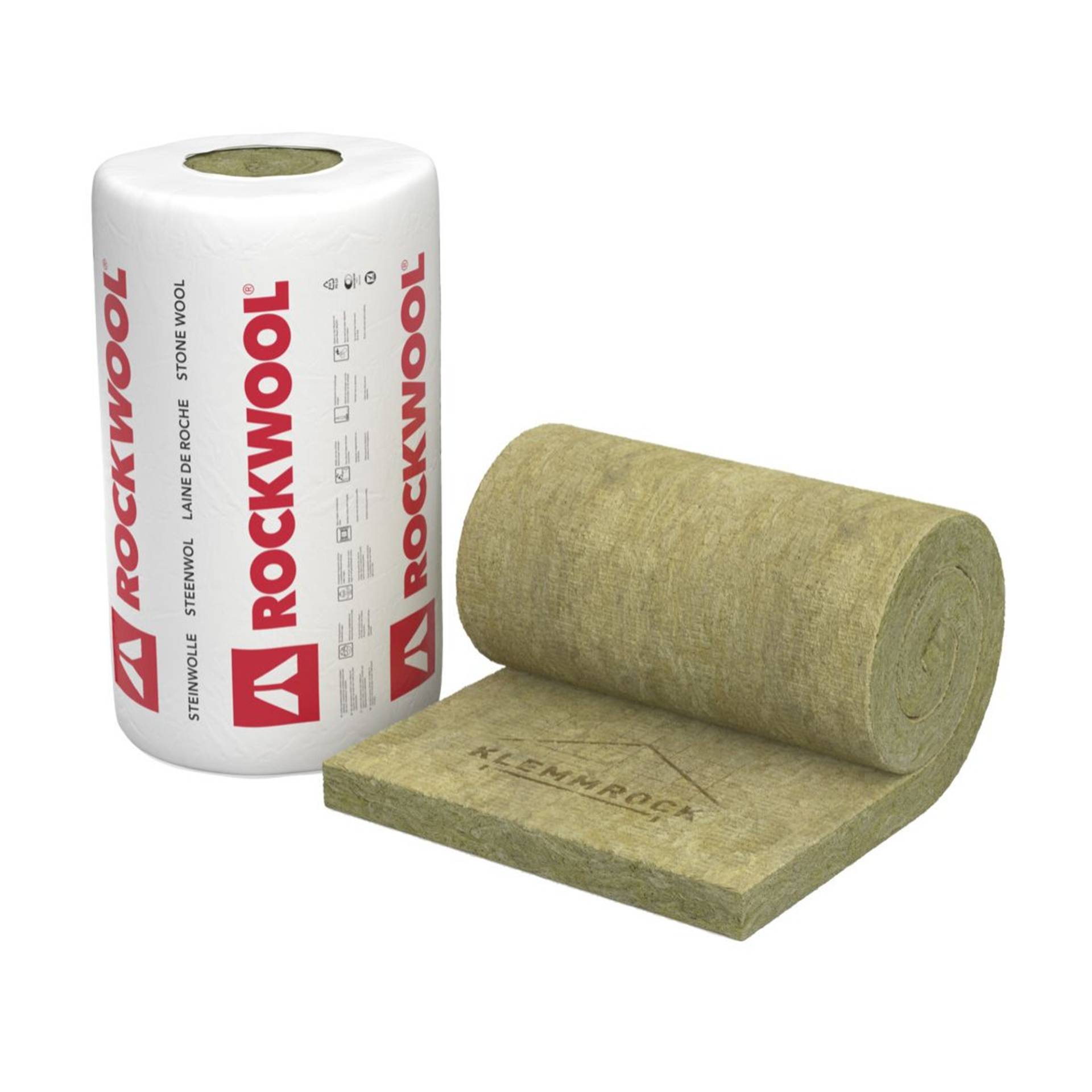 Rockwool Dämmfilz 'Klemmrock 035' 350 x 100 x 14 cm von Rockwool