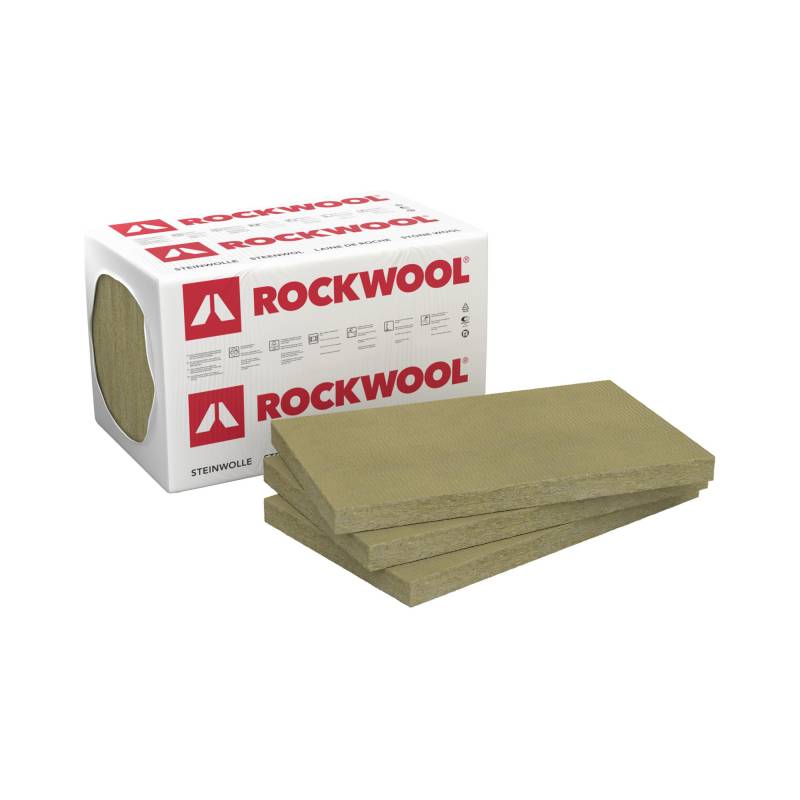 Rockwool Dämmplatte 'Sonorock Trennwandplatte WLG 040' 100 x 62,5 x 5 cm, 12 Stück von Rockwool