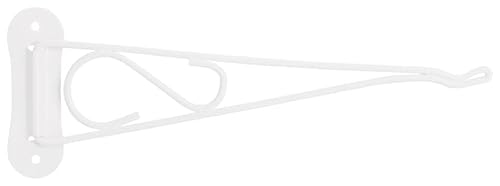 Rocky Mountain Goods Schwenkbare Pflanzenhalterung – 26,4 cm Wandhalterung Pflanzhaken – 180° Drehung – hält bis zu 30,5 cm Töpfe – für Innen- und Außenbereich (weiß) von Rocky Mountain Goods