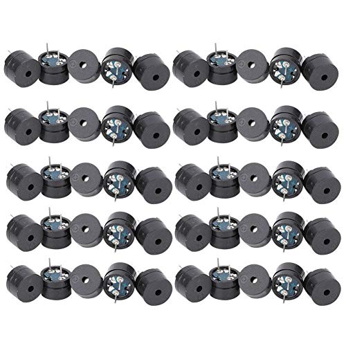 50 PC Passive Buzzer Elektromagnetische Typ 16ohm AC 2KHz 3V 5V 9V 12V Passive Elektronische Summer von Rockyin