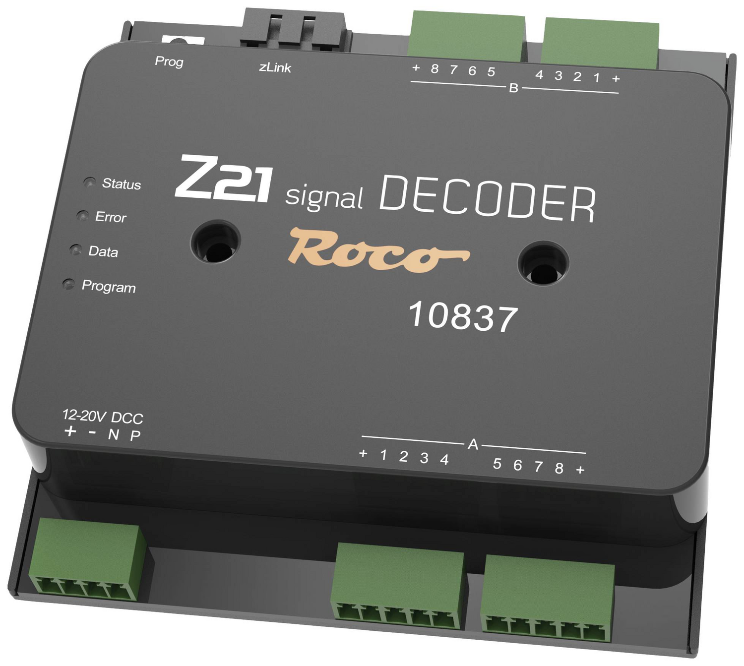 B-Ware Roco 10837 Z21 Signal Decoder Schaltdecoder Baustein Steckklemme Gleisanschluss B-Ware Roco 10837 Z21 Signal Decoder Schaltdecoder Baustein Steckklemme Gleisanschluss von Roco