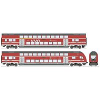 Roco 6200066 H0 2er-Set Doppelstockwagen der DB AG von Roco