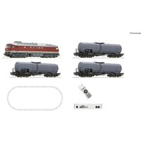 Roco 5110002 H0 z21start Digitalset: Diesellokomotive BR 132 mit Kesselwagenzug der DR von Roco