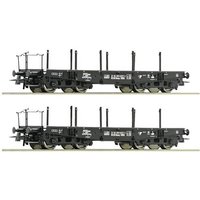 Roco 6600031 H0 2er-Set Schwerlastwagen der DR Roco 6600031 H0 2er-Set Schwerlastwagen der DR von Roco