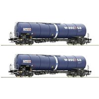 Roco 77046 H0 2er-Set Kesselwagen der Chemoil von Roco