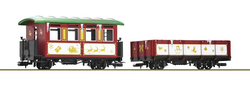Roco H0 Ro 2er Set Weihnachtszug Zug Eisenbahnzug Modellzug Modelleisenbahn Bahn B-Ware Roco H0 Ro 2er Set Weihnachtszug Zug Eisenbahnzug Modellzug Modelleisenbahn Bahn B-Ware von Roco