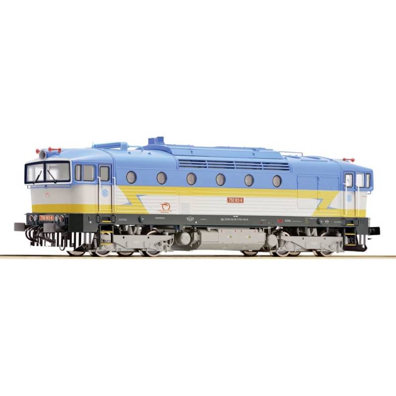Roco H0 Ro Diesellok Lokomotive 750 183 6 Zssk Dc Modellbahn Spielzeug Deko  B-Ware von Roco
