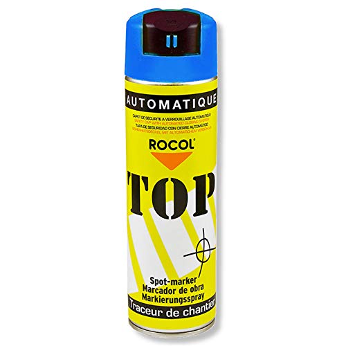 Unbekannt TOP Markierungsspray Rocol - BLAU - 500ml-Farbdose - Farbspray - Markierspray - Markierungsfarbe - Forstspray - Forstfarbe Unbekannt TOP Markierungsspray Rocol - BLAU - 500ml-Farbdose - Farbspray - Markierspray - Markierungsfarbe - Forstspray - Forstfarbe von Rocol