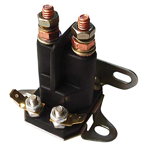 RocwooD 4-poliger 12 V 12 Volt Starter-Magnetspender, passend für viele Stiga Aufsitz-Rasenmäher von RocwooD