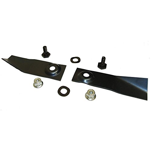 RocwooD Klingen- und Bolzen-Set passend für Masport 50,8 cm Quadcut und Quickcut Rasenmäher von RocwooD