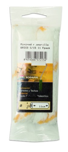 Rodapin 17217 Mini-Roller, abnehmbar, Nylon, 15 S/15, 2 Stück von Rodapin