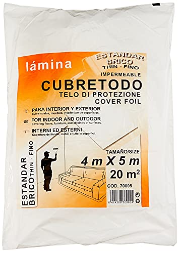 Rodapin 70005 Standardfolie 4 x 5 m BRICO von Rodapin