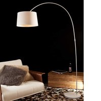 Design Stehlampe in Weiß 205 cm hoch von Rodario