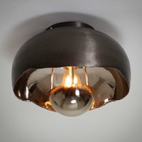 Industriestil Deckenlampe aus Metall Schwarz Nickel von Rodario