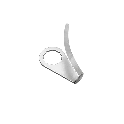 Rodcraft U64 Ersatzklingen für Ausglasmesser (2 Stück) - Klinge U-Form, Klingenlänge 63 mm, passend für Rodcraft Ausglaswerkzeuge von Rodcraft