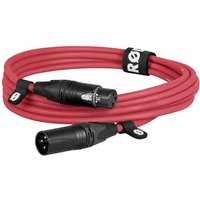 Rode XLR3M-R XLR Verbindungskabel 3m Rot von Rode