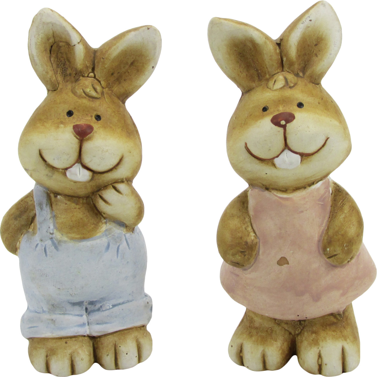 Dekofigur Hase Keramik 8 cm braun blau rosa Dekofigur Hase Keramik 8 cm braun blau rosa von Rodermund