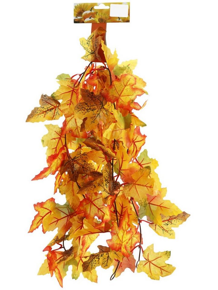 Kunstgirlande Blättergirlande Herbst 180 cm, Rodermund von Rodermund